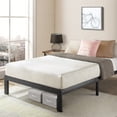 thumbnail image 2 of Crown Comfort Heavy Duty Steel Slat Platform Bed Frame Series Titan E By  White White Finish Queen, 2 of 5