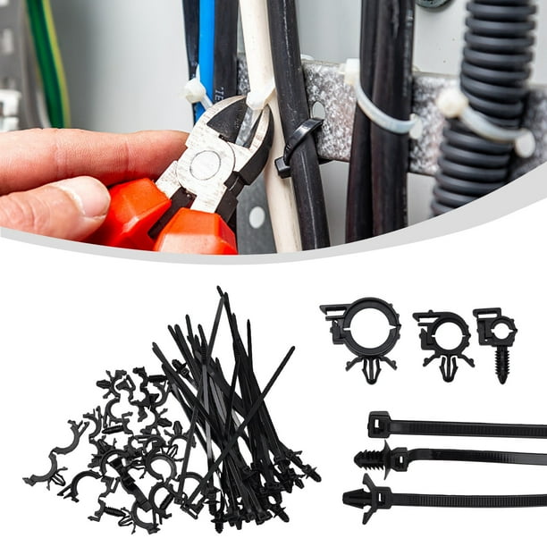 DEAL| 45Pcs Push Mount Cable Zip Tie with Car Wire Routing Clips, Universa | Philippines DEAL| 45Pcs Push Mount Cable Zip Tie with Car Wire Routing Clips, Universa | Philippines