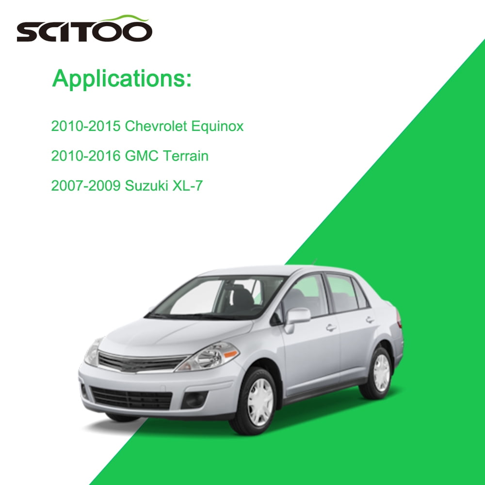 SCITOO SCITOO AC A/C Condenser 3789 Compatible with 2010-2016 GMC Terrain 2010-2015 Chevrolet Equinox
