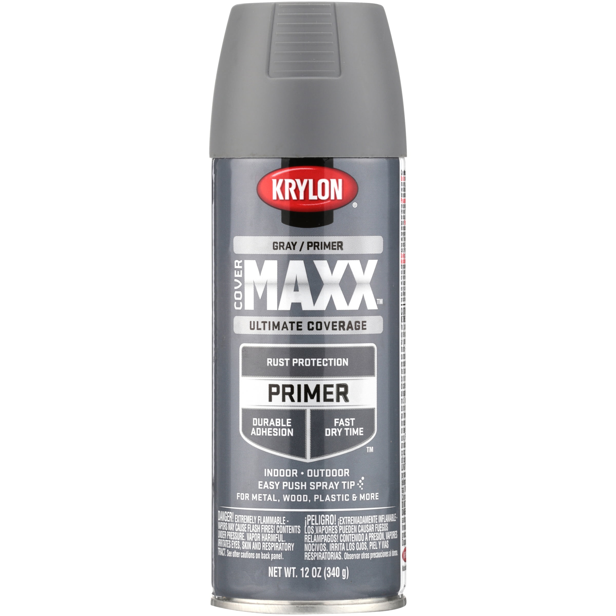 Krylon® CoverMaxx™ Gray Ultimate Coverage Spray Primer 12 oz. Aerosol