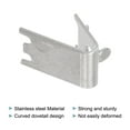 thumbnail image 4 of Congelador Estante Clips, Refrigerador Clip Kits Refrigerador Estante Soporte 1.54x0.91x1.06 para Hogar Uso Paquete de 8, 4 of 5