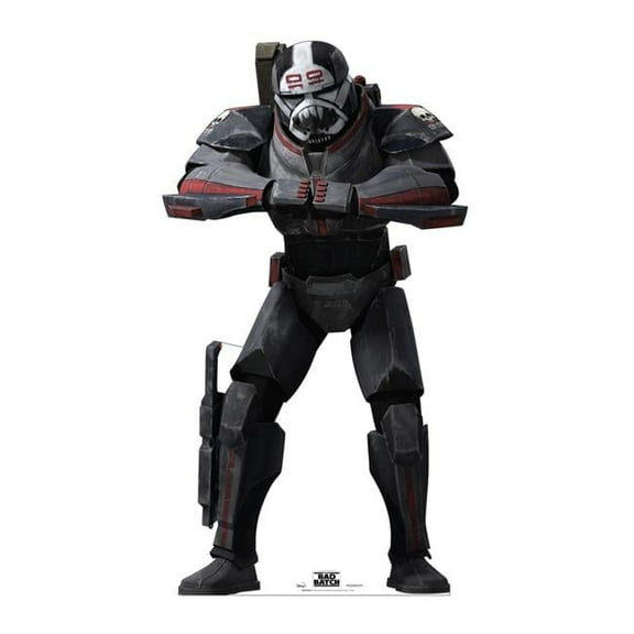 76 x 42 in. Wrecker Cardboard Cutout, The Bad Batch