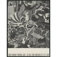 thumbnail image 2 of Jacob Lawrence 15x18 Gold Ornate Wood Frame and Double Matted Museum Art Print Titled - Jacob Lawrence Paintings, Jan. 5-30 (1965), 2 of 4