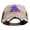 Brown, variant on Purple Monster Embroidered Low Profile Special Cotton Mesh Cap - Orange OSFM