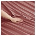 thumbnail image 7 of Bed Sheets, Premier 1800 Series Bed Sheet Set, Deep Pocket, Wrinkle, Fade, Stain Resistant, Luxury Soft Bedding Sheets & Pillowcases, Full, Pink Clay, 7 of 7