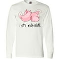 thumbnail image 3 of Inktastic Let's Relaxolotl with Sleeping Axolotls Long Sleeve T-Shirt, 3 of 5