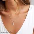 thumbnail image 6 of Turandoss Delicate Layering Choker Bar Y-Necklaces Set for Women 14K Gold Plated Hammered Disc Pendant Adjustable Choker Trendy Personalized Jewelry Birthday Gifts for Her Girls, 6 of 7