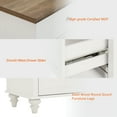 thumbnail image 4 of White Dresser with 7 Drawers for Bedroom, Wooden Chest of Drawers for Living Room, 4 of 7