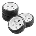 thumbnail image 4 of Neumáticos de ruedas RC Macarena Áticos de llanta de rueda teledirigido 1/10 Blanco, 4 of 7