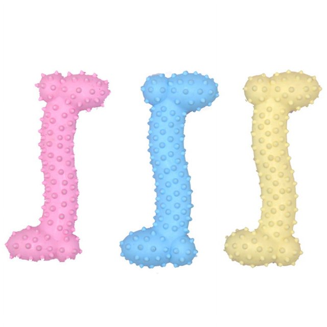 Juguetes para mascotas Material TPR Juguetes para rechinar los dientes de perro Juguetes de algodón para morder para perros pequeños y medianos Limpieza de dientes para perros