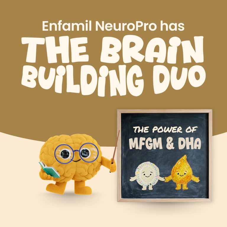 2 pack) Enfamil NeuroPro Baby Formula, Brain Building Duo DHA