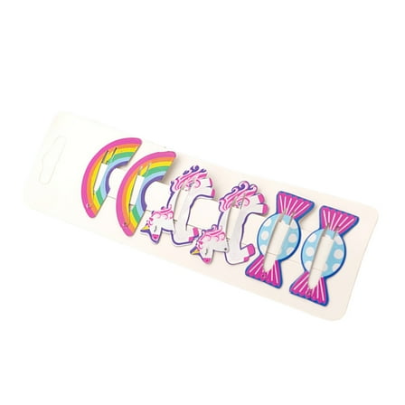 6 Pcs Little Girls Hair Accessories Kids Party Barrettes Feminine Clips