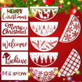 thumbnail image 1 of Set de plantillas SUNVERSE Christmas para pintar madera, 12 unidades, 1 of 7