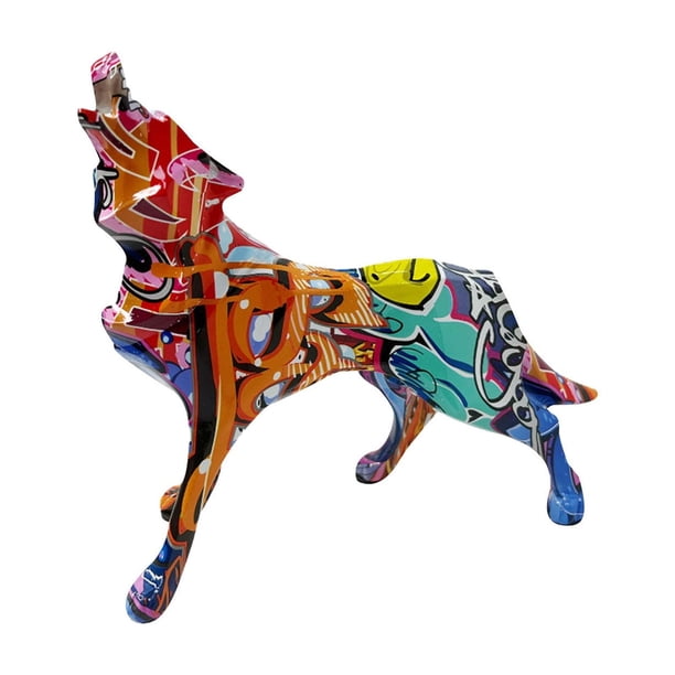 Modern Graffiti Home Decor Abstract Sculpture Of A Resin Ornament Cabinet Beautiful Statue In The Shape A Desk