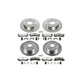 thumbnail image 3 of PowerStop Front and Rear Z36 Truck & Tow Carbon-Fiber Ceramic Brake Pad and Drilled and Slotted Rotor Kit Fits: CHEVROLET GMC Select Models K2017-36, 3 of 9
