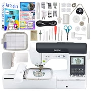 Brother SE2000 Embroidery & Sewing Machine w/ 130 Thread Spools & Accessories