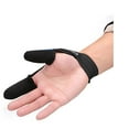 thumbnail image 4 of WHEANG Gloves Fishing Gloves Non Slip Anti Puncture Unisex Two Finger Rod Casting Line Finger Gloves Fishing Equipment Black Right Hand One Size Black, 4 of 4