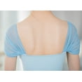 thumbnail image 2 of Ballet Leotard Adult Dance Bodysuit For Women Gymnastic Short Sleeve Dancewear, 2 of 7