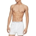thumbnail image 4 of Men's Calvin Klein 3-pack Cotton Classics Knit Boxers Color: Blu Multi Size: XXL, 4 of 4