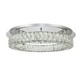 thumbnail image 1 of Monroe LED light Chrome Flush Mount Clear Royal Cut Crystal, 1 of 2