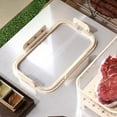 thumbnail image 4 of Food Storage 2 Large Capacity Portable Sealed Rectangular Bento for Outdoor School Lunches Fruit & Food Organization Transparent Design Hassle-Free Storage Solution, 4 of 5