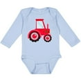 thumbnail image 3 of Inktastic Farming Red Tractor Boys or Girls Long Sleeve Baby Bodysuit, 3 of 5