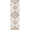 thumbnail image 6 of Unique Loom Winslow Eco Southwestern Rug , 2' 0" x 6' 0" ,Ivory, 6 of 7