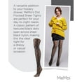 thumbnail image 7 of Women's MeMoi MTS02234 Dot Flocked Sheer Tights (Black M/L), 7 of 7