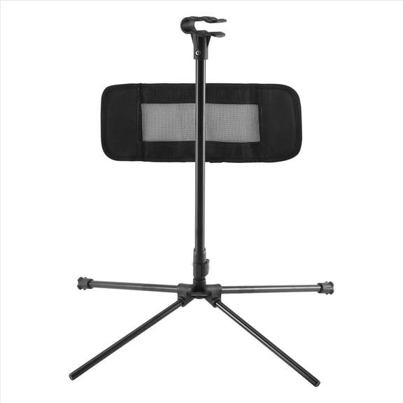 Footstool for Outdoor Camping BBQ Beach Chair Folding Footrest Fishing Chair Foot Recliner Foot Rest,1 x Foldable footrest,Black