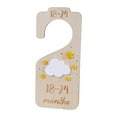 thumbnail image 4 of Set of 7 Baby Hanger Dividers Nursery Clothes Separators Clothing Organization Partition for Newborns to Toddler, 4 of 9