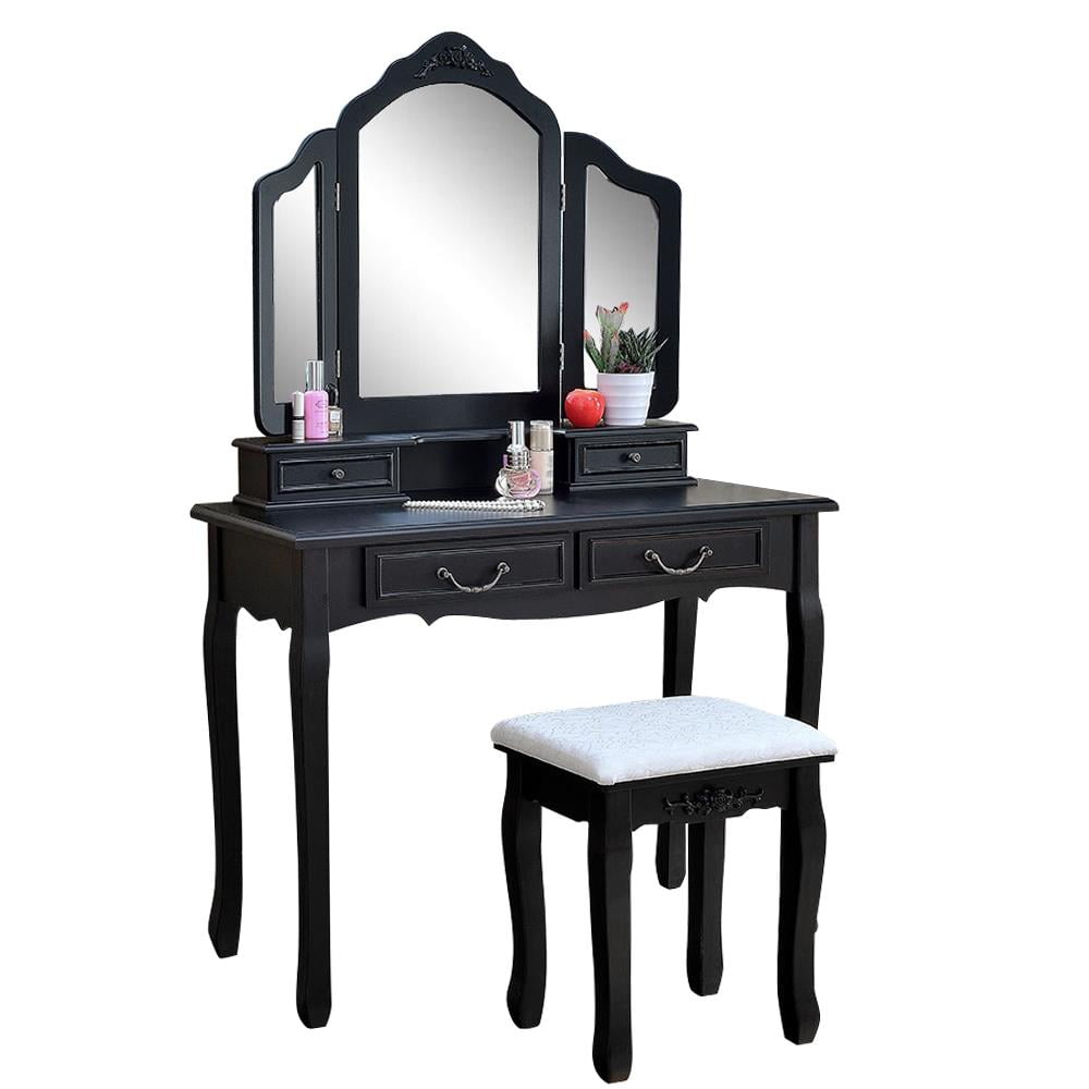 Ubesgoo Vanity Makeup Dressing Table, Dresser Vanity Bedroom