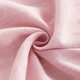 thumbnail image 3 of Ntbay 2 Pack 100% French Natural Linen Pillowcases, Yarn Dyed Washed Pillow Cases with Envelope Closure, King, 20 x 36 Inches, Pink, 3 of 5