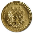 thumbnail image 3 of 1992-W Gold $5 Commem Olympic MS-70 NGC, 3 of 3