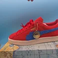 thumbnail image 2 of PU & MA Suede One Piece Buggy Men's Sneakers Size Womens 11.5 / Mens 10 W Box, 2 of 6
