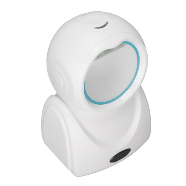 Desktop QR Code Scanner, High Accuracy Fast Decoding CMOS USB Scanner with Ambient Light Resistance, Wide Applications, and Premium Materials for Shopping Malls, Supermarkets