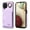 Purple, variant on Case for Samsung Galaxy M12 4G Volte, PU Leather 3 Card Slots with Finger Ring Holder Shockproof Phone Case