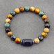 thumbnail image 4 of Pulsera con signo del zodiaco para hombre, brazaletes de 12 constelaciones, pulsera Gemini Virgo Leo Libra, pulsera de regalo de amistad para mujer en la mano, 4 of 5