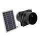 thumbnail image 2 of Ventilador con Panel Solar, equipo de ventilación, ventilador portátil ligero, extractor para pesca al aire libre, invernadero, 2 of 9