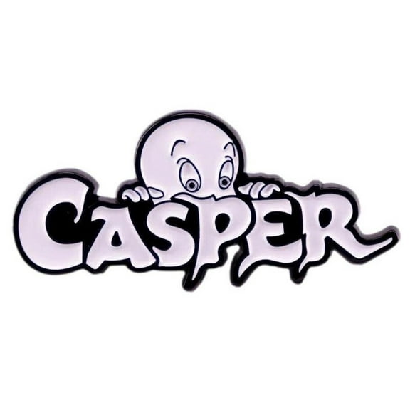 Casper The Friendly Ghost 1.5 Inches Wide Enamel Metal Pin