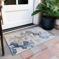 thumbnail image 3 of Dalyn Rugs Machine Washable Indoor/Outdoor Chantille Denim 1'8" x 2'6" Rug, 3 of 7