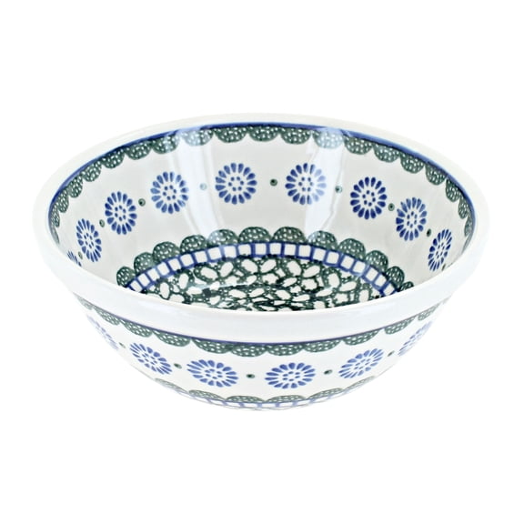 Blue Rose Polish Pottery Maia Cereal/Soup Bowl