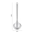 thumbnail image 4 of Mainstays 12.5-Inch Stainless Steel Cooking Ladle, Dishwasher Safe, 4 of 8