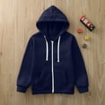thumbnail image 3 of Kids Hoodie for Boys Loose Cute Print Zip up Hoodie Casual Hoodie for Girls Activewear Hoodie Preppy Clothes 3-4 Years, 3 of 5