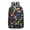C, variant on Retro Gaming Backpack for All age, Vintage Video Game Print Oxford Cloth Daypack, Glitch Camo Pattern with Iconic Plumber Characters, Casual Travel Backpack for College Commute Streetwear​