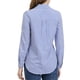 thumbnail image 3 of Camisas de mujer de manga larga con cuello de solapa y botones, enrollables, color azul M, 3 of 8