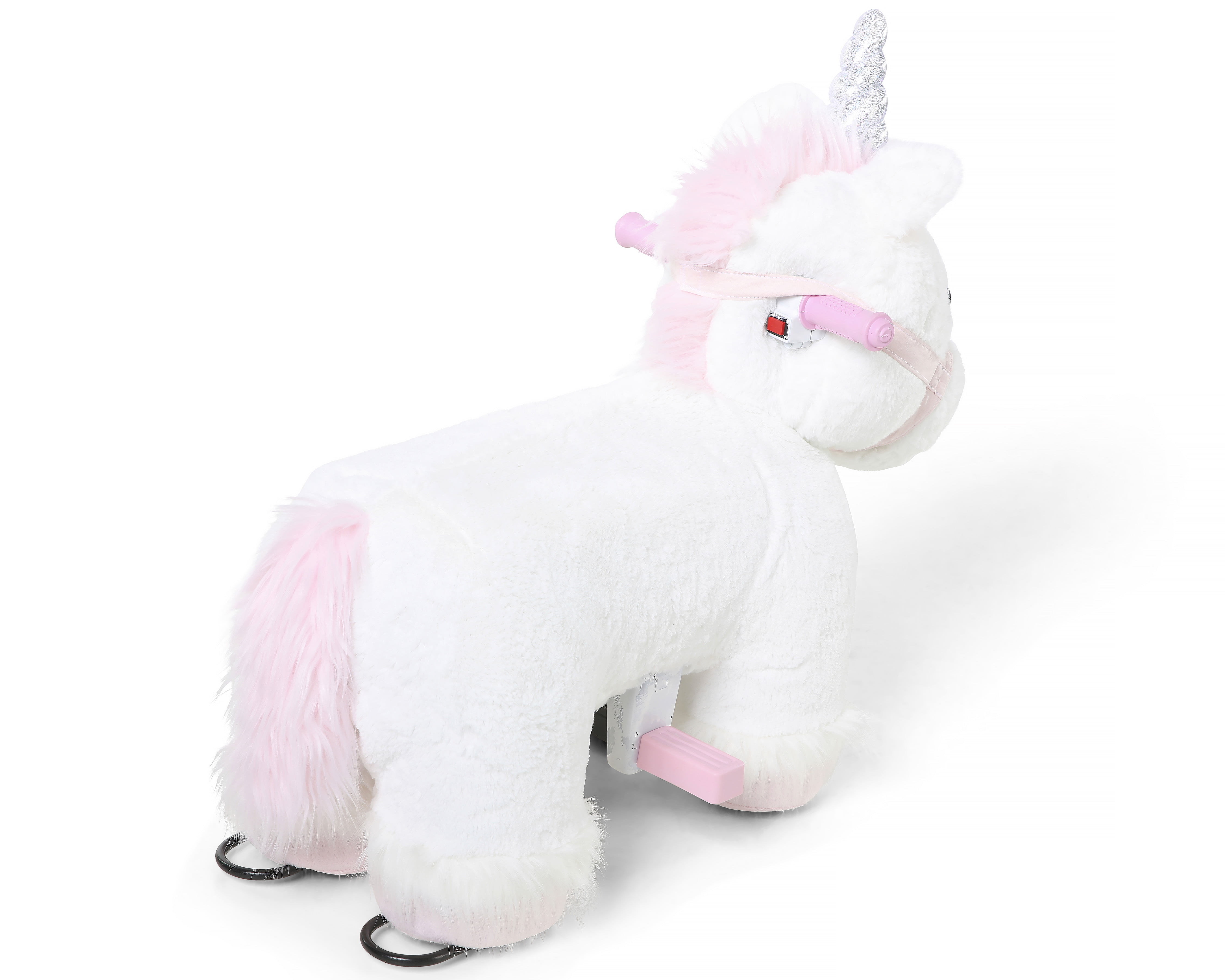 Dynacraft Plush Unicorn Ride-On Unisex Kids 6-Volt