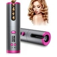 thumbnail image 1 of Yeacher Unbound Cordless Auto Rotating Ceramic Hair Curler USB Rechargeable Automatic Curling Iron LED Display Temperature Wave Curler Gray Color, 1 of 7