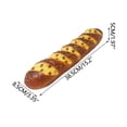 thumbnail image 3 of EGNMCR Home Decor, Room Decor, Wall Decor Simulation Bread Model Fake Shooting Prop Uncompressed Squeezable Slow Window Display Food Decoration Bread Squeeze Toy, 3 of 5