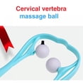 thumbnail image 4 of Neck and Shoulder Therapeutic Self-Massage Tool Dual Trigger Point Deep Tissue Massage Blue, 4 of 7
