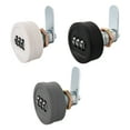 thumbnail image 4 of tredstone Small Size Security Lock Easy To Install On Any Drawer Cabinet Lock Drawer Lock Mailbox Locker 20mm gray, 4 of 6